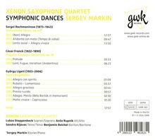 Xenon Saxophone Quartet - Symphonic Dances, CD