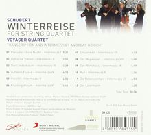 Franz Schubert (1797-1828): Winterreise D.911 (für Streichquartett), CD