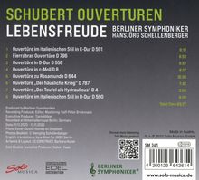 Franz Schubert (1797-1828): Ouvertüren, CD