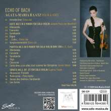 Agata-Maria Raatz - Echo of Bach, CD