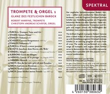 Trompete &amp; Orgel 1 - Glanz des festlichen Barock, CD