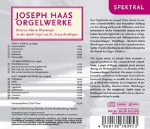 Joseph Haas (1879-1960): Orgelwerke, CD