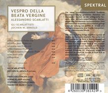 Alessandro Scarlatti (1660-1725): Vespro della Beata Vergine, CD