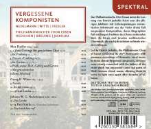 Philharmonischer Chor Essen - Vergessene Komponisten, CD