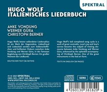 Hugo Wolf (1860-1903): Italienisches Liederbuch, CD