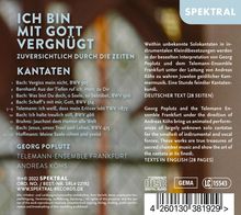 Georg Poplutz - Ich bin mit Gott vergnügt (Kantaten), CD