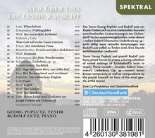 Georg Poplutz - Nur über uns die Linde rauscht, CD