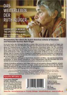 Das Weiterleben der Ruth Klüger, DVD