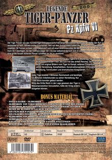Legende Tiger Panzer, DVD