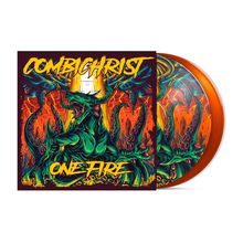Combichrist: One Fire (Earthling-Edition) (Limited-Edition) (Orangy Vinyl + Picture Vinyl), 2 LPs