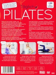 Täglich Pilates, 3 DVDs