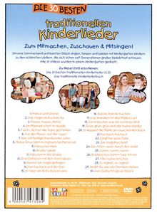 Die 30 besten traditionellen Kinderlieder, DVD