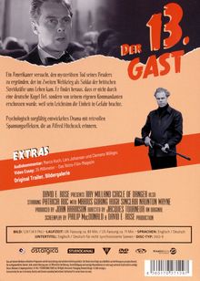 Der 13. Gast, DVD