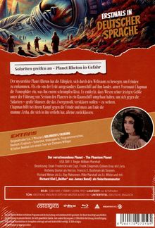 Solariten greifen an – Planet Rheton in Gefahr. Extras: Originaltrailer, kolorierte Fassung.