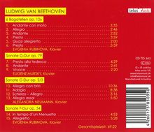 Ludwig van Beethoven (1770-1827): Klaviersonaten Nr.3,22,25, CD