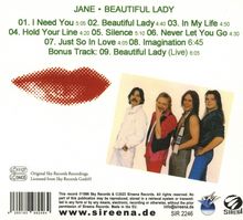Jane: Beautiful Lady, CD