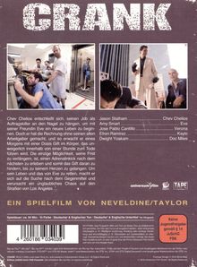 Crank (Tape Edition) (Blu-ray), Blu-ray Disc