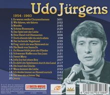 Udo Jürgens (1934-2014): 1954 - 1960, CD