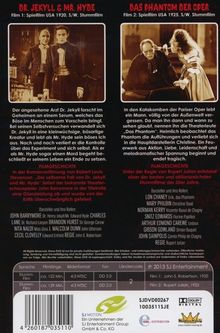 Dr. Jekyll and Mr. Hyde / Das Phantom der Oper, DVD