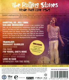 The Rolling Stones: Hyde Park Live 1969, Blu-ray Disc
