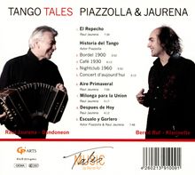 Jaurena Ruf Project: Tango Tales - Piazzolla &amp; Jaurena "Historia Del Tango", CD