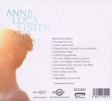 Anna Luca: Listen And Wait, CD