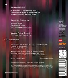 Lucerne Festival Orchestra - Mendelssohn / Tschaikowsky, Blu-ray Disc