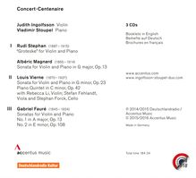 Concert-Centenaire 1914 / 1918, 3 CDs