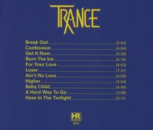 Trance: Break Out, CD