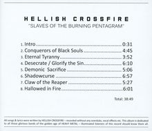 Hellish Crossfire: Slaves Of The Burning Pentagram, CD