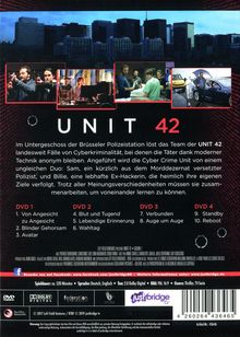 Unit 42 Staffel 1, 4 DVDs