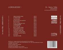 Dr. Heinz Tölle: Liebeslieder 1, CD