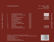 Dr. Heinz Tölle &amp; Ronny Matthes: Liebeslieder 3, CD