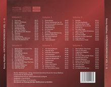 Ronny Matthes: Hintergrundmusik Vol. 1-6: Gemafreie Musik zur Beschallung von Hotels und Restaurants (inkl. Klaviermusik zum Entspannen und Träumen), 6 CDs