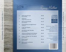 Ronny Matthes: Chillout &amp; Lounge Vol. 5 - Gemafreie Musik zur Beschallung für Hotels, Restaurants &amp; Einzelhandelsgeschäfte (inkl. Piano Lounge, Jazz &amp; Klaviermusik), CD