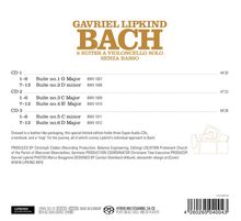 Johann Sebastian Bach (1685-1750): Cellosuiten BWV 1007-1012, 3 Super Audio CDs