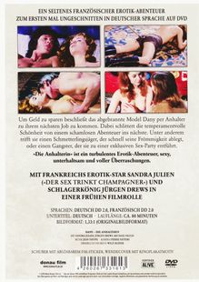 Die Anhalterin, DVD