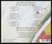 Jean Philippe Rameau (1683-1764): Concerts en Sextuor Nr.1-6, CD