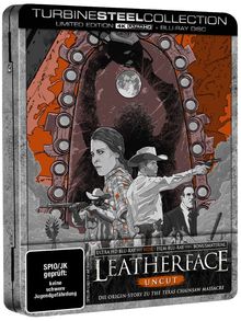 Leatherface (Ultra HD Blu-ray &amp; Blu-ray im Steelbook), 1 Ultra HD Blu-ray und 1 Blu-ray Disc