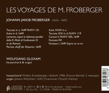 Johann Jacob Froberger (1616-1667): Cembalo &amp; Orgelwerke "Les Voyages de M. Froberger", CD