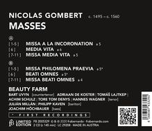 Nicolas Gombert (1495-1560): Messen, 2 CDs