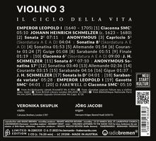 Veronika Skuplik - Violino 3 "Il Ciclo Della Vita", CD