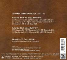 Johann Sebastian Bach (1685-1750): Cellosuiten BWV 1010 &amp; 1011, CD