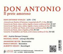 Antonio Vivaldi (1678-1741): Flötenkonzerte RV 428,439,443 "Il Prete amoroso", CD