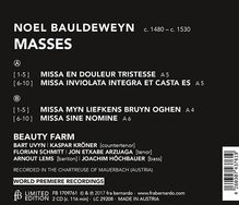 Noel Bauldeweyn (1480-1530): Messen, 2 CDs