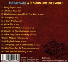 Manos Wild: A Session For Everyone!, CD