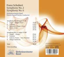 Franz Schubert (1797-1828): Symphonien Nr.2 &amp; 6, CD