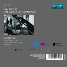 Lou Koster (1889-1973): Oratorium "Der Geiger von Echternach", CD