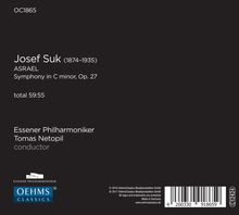 Josef Suk (1874-1935): Asrael-Symphonie op.27, CD