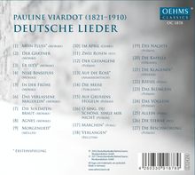 Pauline Viardot-Garcia (1821-1910): Deutsche Lieder, CD